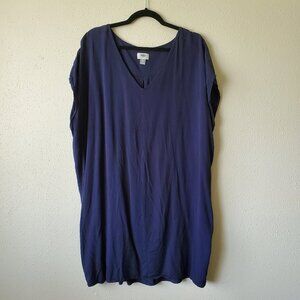 XXL Old Navy Shift Dress Cap Sleeve Dark Blue/Navy
